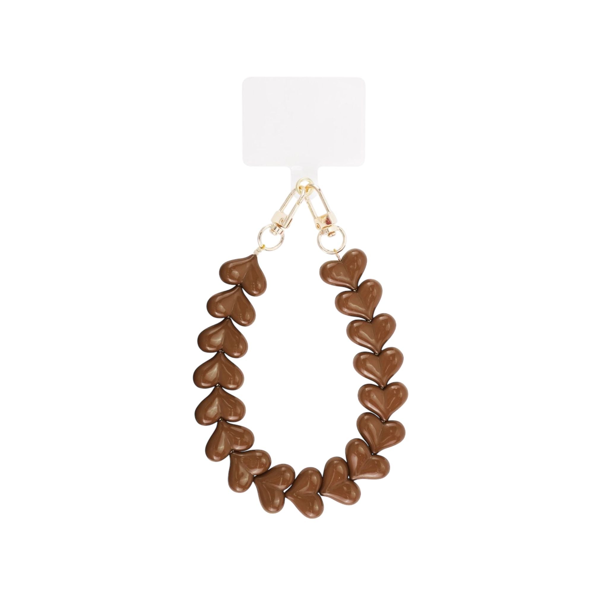 Donkerbruine phone cord – Dark Brown Phone Cord van My Favez