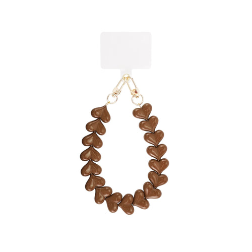 Donkerbruine phone cord – Dark Brown Phone Cord van My Favez