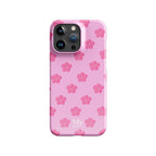 Roze MagSafe telefoonhoesje met bloemen – Pink Flower Case van My Favez
