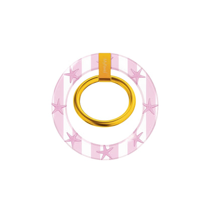 Roze MagSafe ringholder – Pink Paradise Ringholder van My Favez