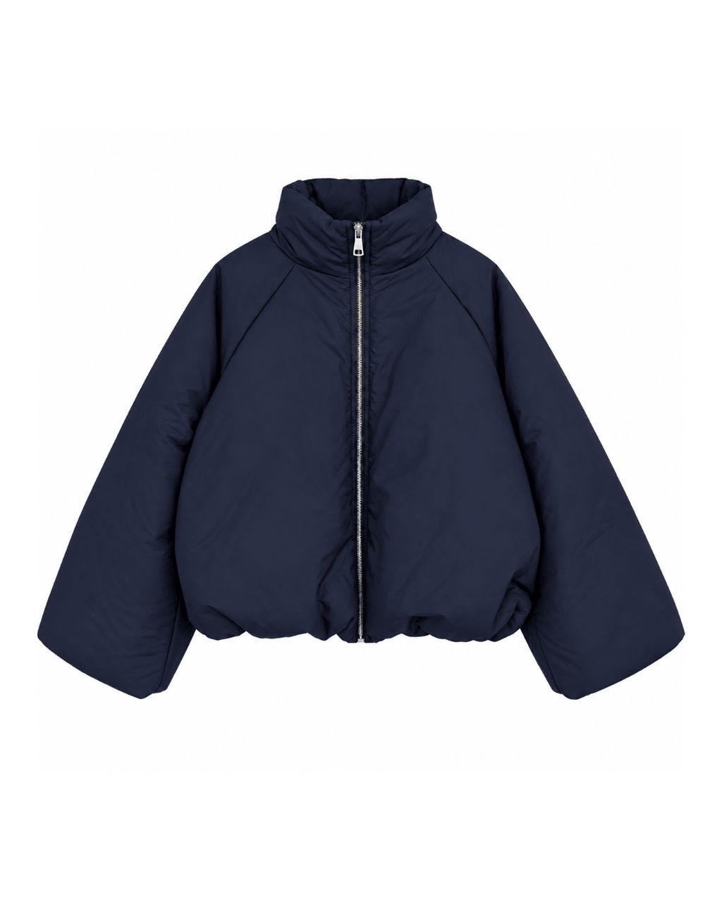 Puffer jas dames donkerblauw