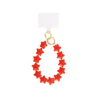 Rood phone cord met sterretjes – Red Stars Phone Cord van My Favez