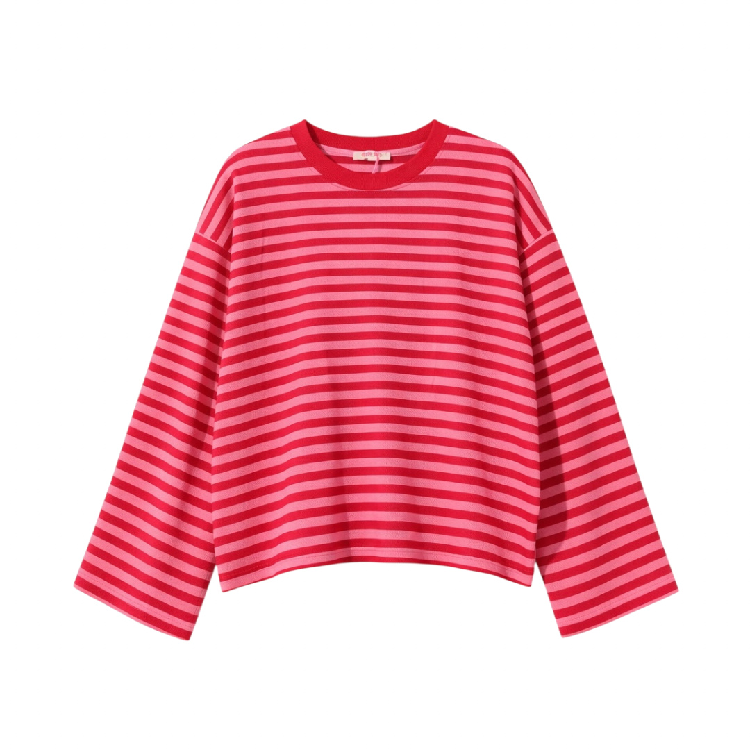 Stripe Longsleeve Pink/Red