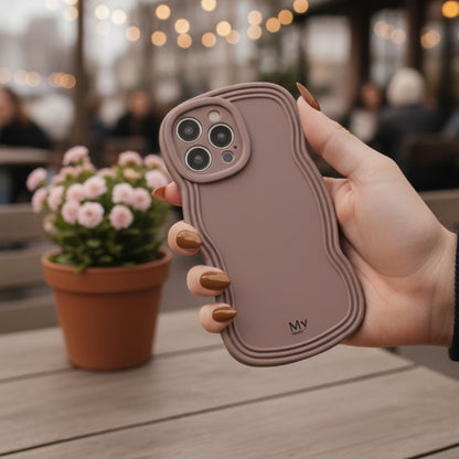 Double Wave Brown Case