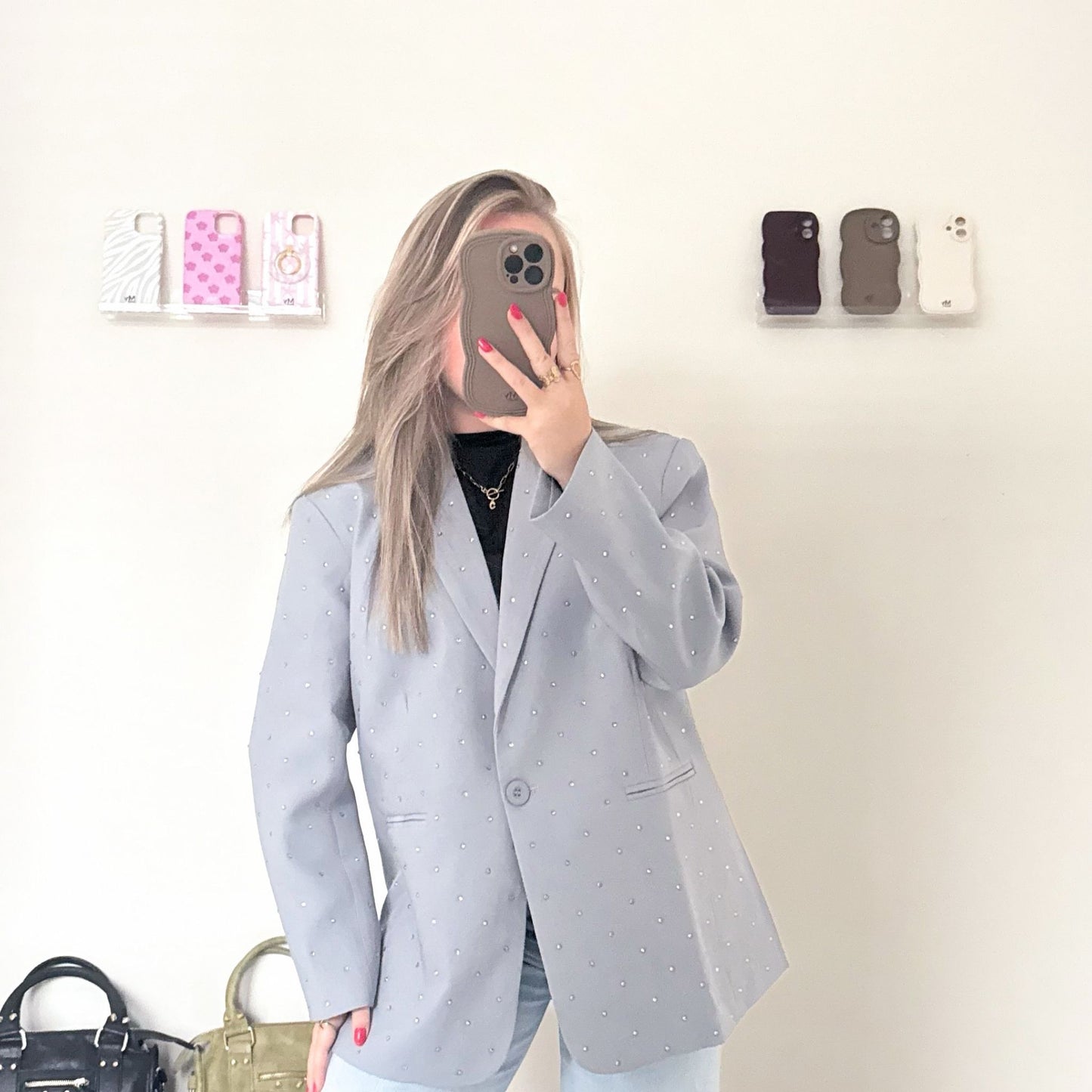 Double Wave Brown Case