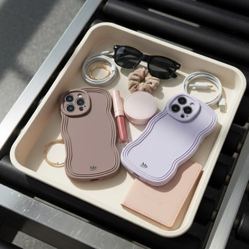 Double Wave Brown Case