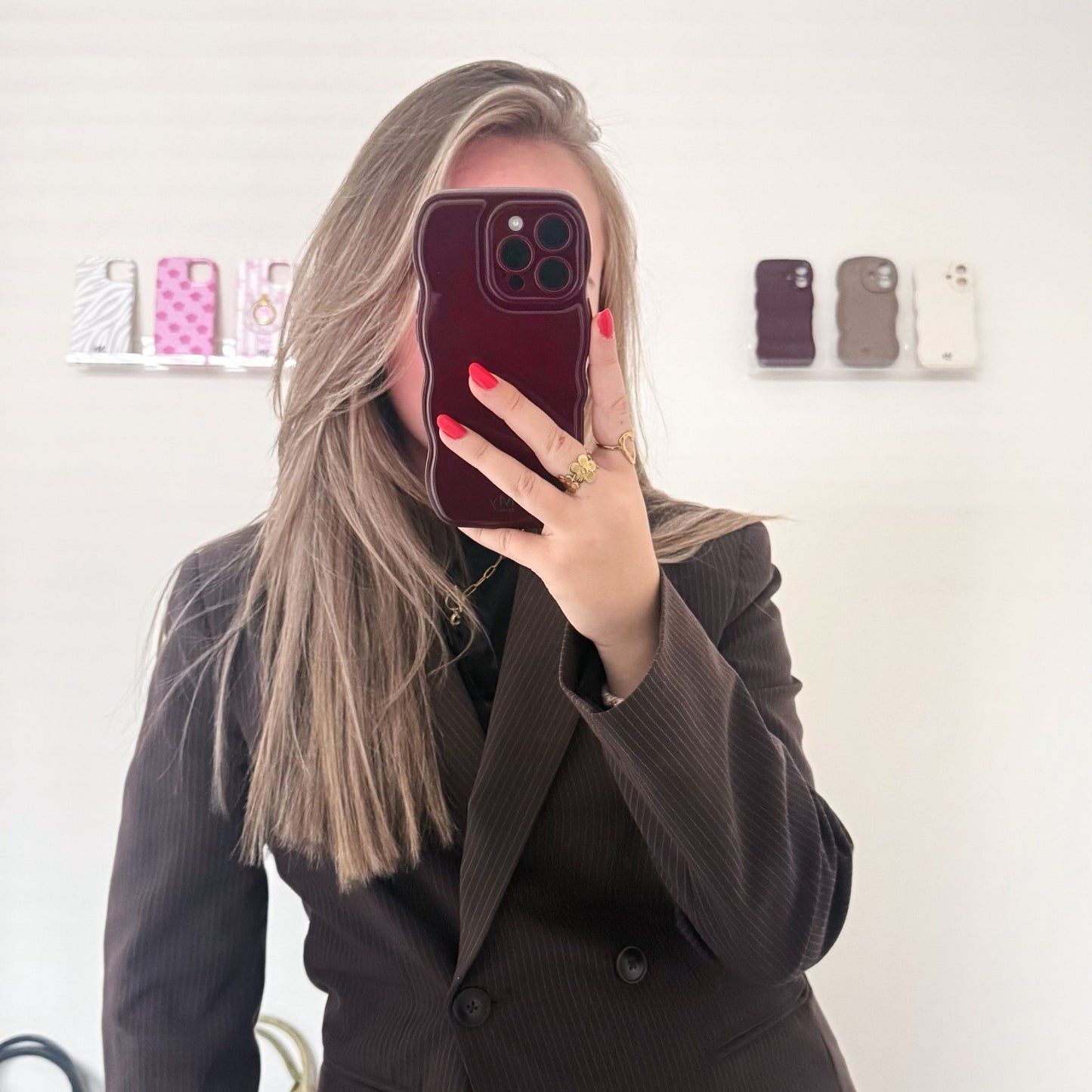 Glow Wave Burgundy Case