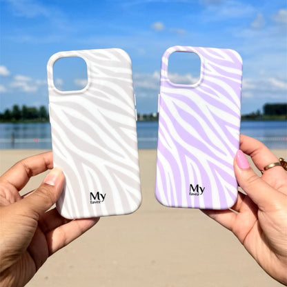 Zebra Stripes Lilac Magsafe Case