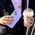 Zebra Stripes Lilac Magsafe Case